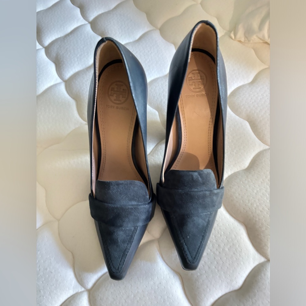 Tory Burch leather heels size 8.5